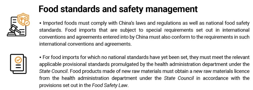 Picture: Food standards and safety management